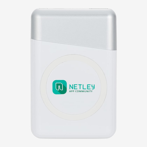 Zoom® Covert 5000 M Ah Wireless Power Bank Custom Printed As Low As